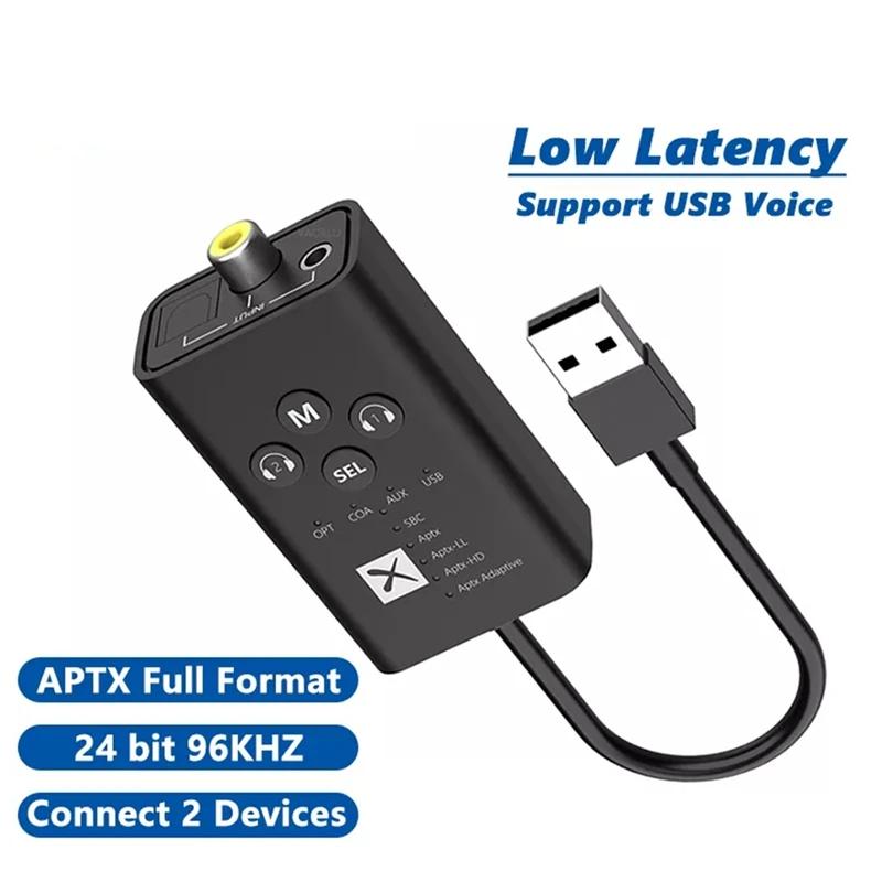 APTX ۽ű  24 Ʈ 96kHz USB ÷  ÷ ,  5.2,   ð ȭ, 2  ġ 